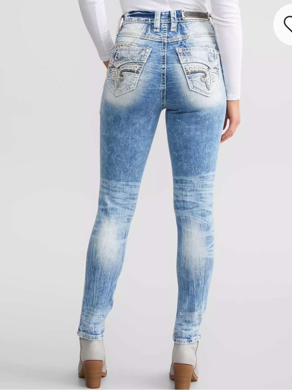Rock Revival Cheryn Ultra High Rise Curvy Skinny 29x29